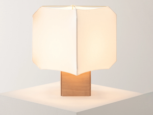 BALI - Bamboo fibre table lamp _ Danese Milano